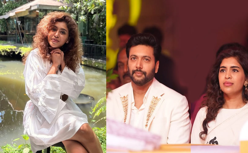 മഡ്ഫിഷ്  ചിത്രത്തിലൂടെ മലയാള സിനിമയിൽ അരങ്ങേറ്റം കുറിക്കുന്ന നടൻ രവി മോഹന്റെ തോഴി..